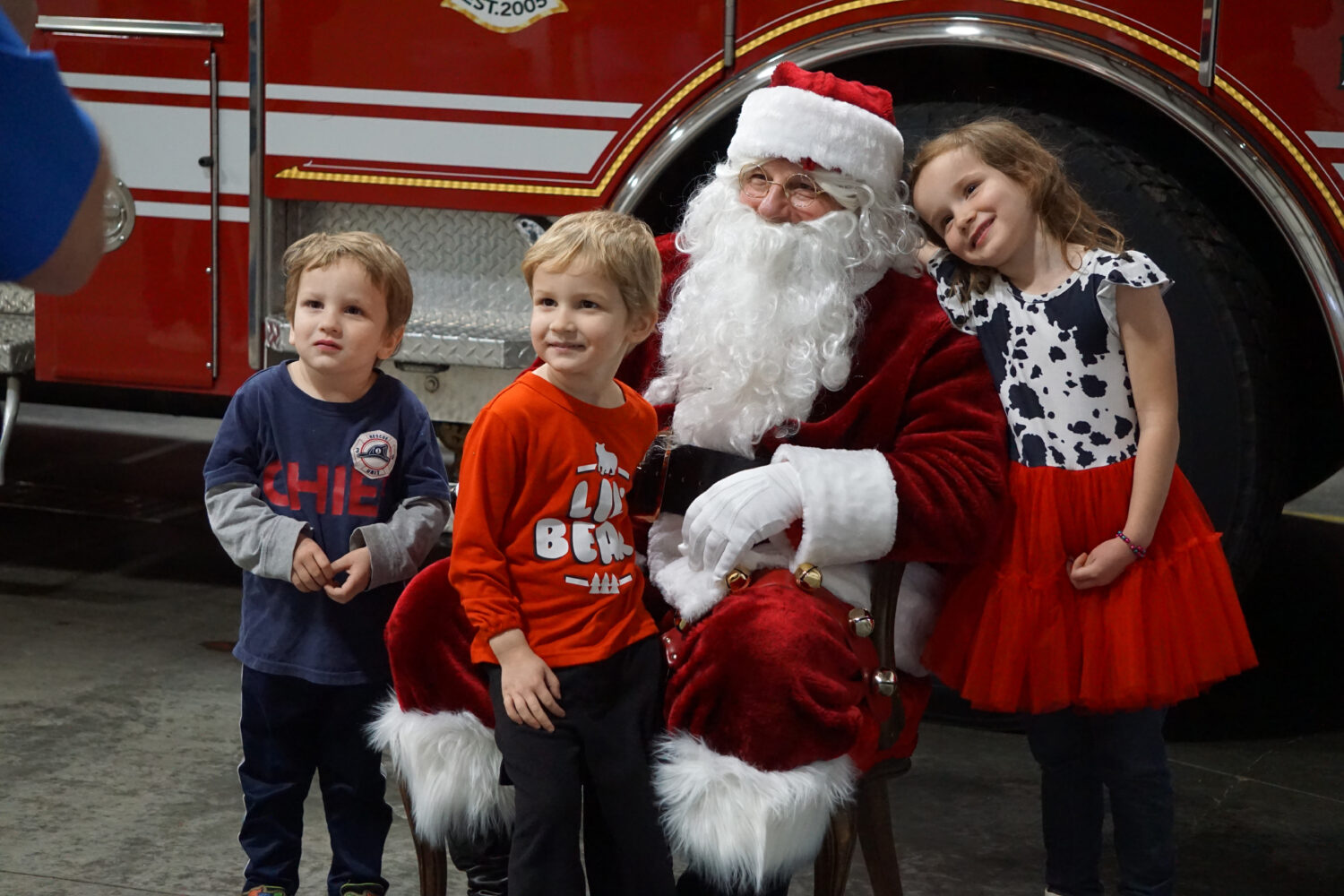 PRFD draws about 175 kids to see Santa