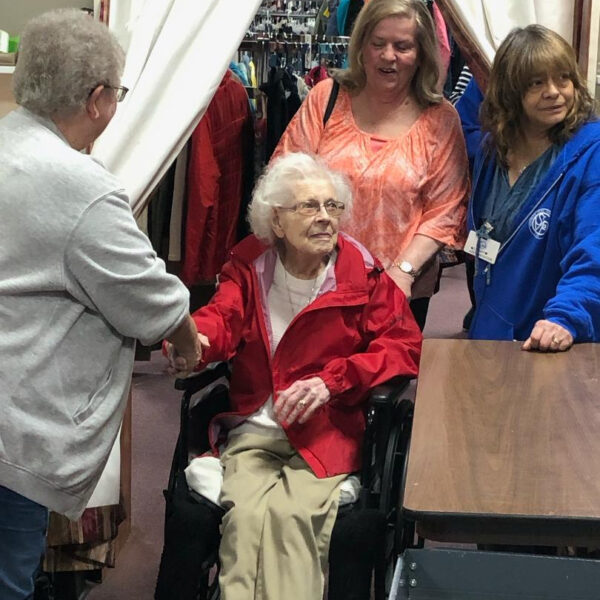 SVDP celebrates Yunek’s 99th birthday and her 20 years as a SVDP volunteer